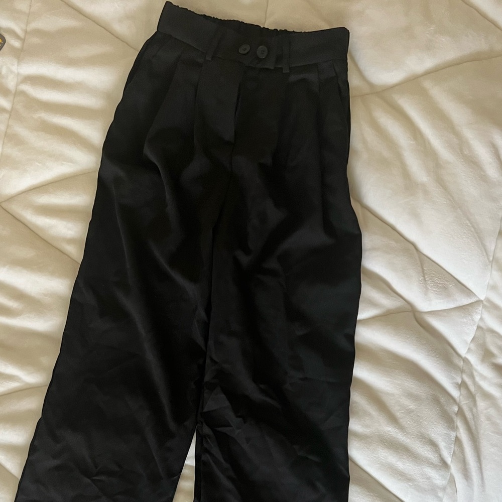 Black office pant